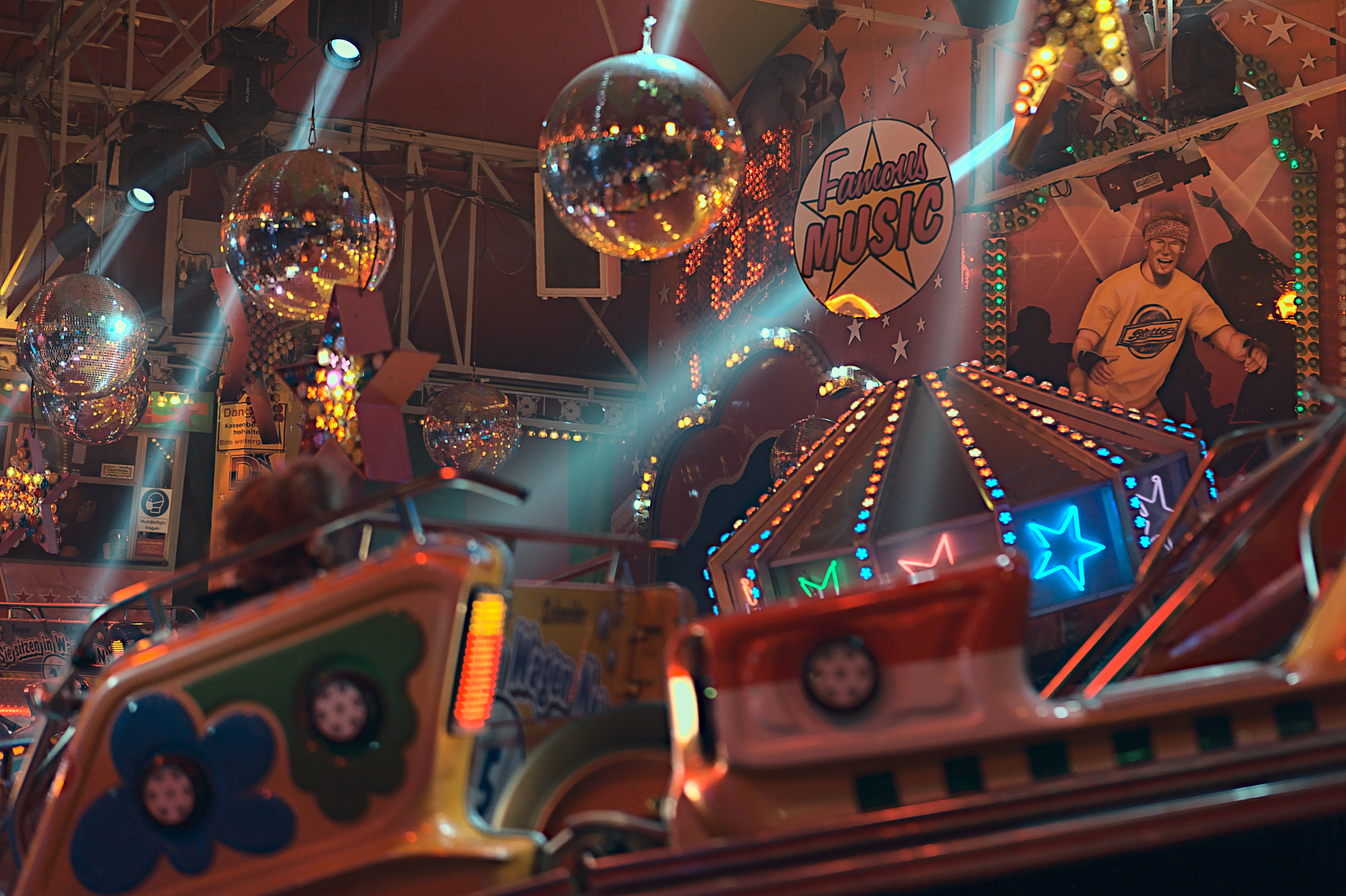 Party mit Berg und Tal